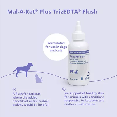 Product Dechra, Mal-A-Ket® Plus TrizEDTA® Flush, Ear Cleanser for Dogs & Cats