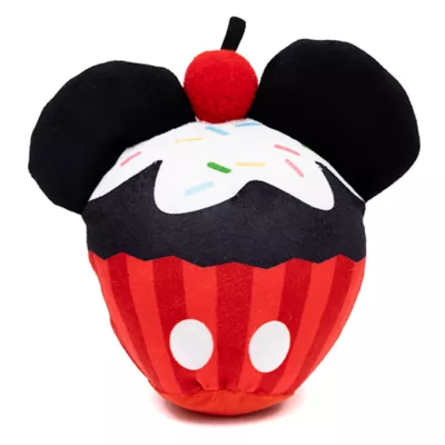 Product Buckle-Down Mickey Mouse Cupcake Plush Dog Toy
