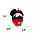 Buckle-Down Mickey Mouse Cupcake Plush Dog Toy image thumbnail 5