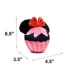 Buckle-Down Minnie Mouse Cupcake Plush Dog Toy image thumbnail 5