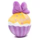 Product Buckle-Down Daisy Duck Script Cupcake Plush Dog Toy