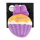 Product Buckle-Down Daisy Duck Script Cupcake Plush Dog Toy