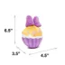 Buckle-Down Daisy Duck Script Cupcake Plush Dog Toy image thumbnail 5