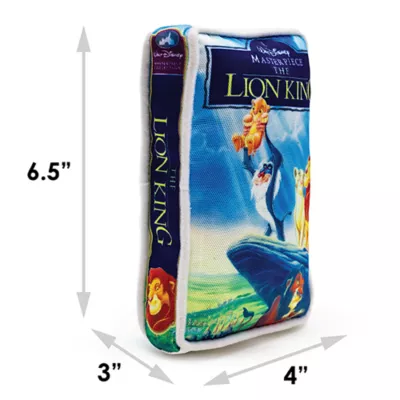 Product Buckle-Down Lion King VHS Tape Plush Dog Toy