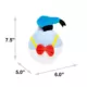 Product Buckle-Down Donald Duck Christmas Plush Dog Toy