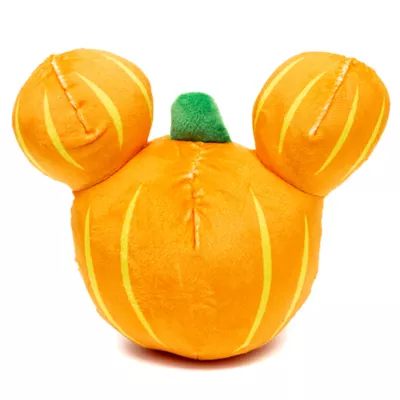 Product Buckle-Down Mickey Mouse Pumpkin Face Plush Dog Toy