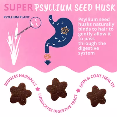 Product Under the Weather Hairball Soft Chews for Cats - Salmon, 60 chews