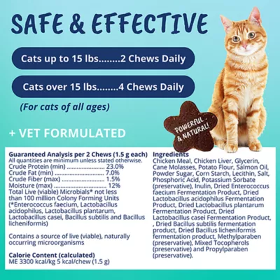 Product Under the Weather Probiotic Soft Chews for Cats - 60 Chews