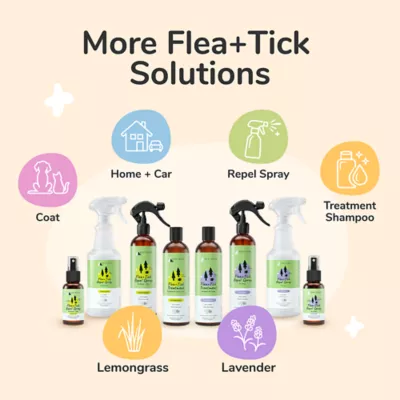kin+kind Dog Flea & Tick Travel Kit with Repel Spray's for Dog & Home/Car, Flea Comb & Tick Tool - Image 9