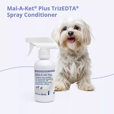 Product Dechra, Mal-A-Ket Plus TrizEDTA Conditioning Spray for Dogs & Cats, 8 Fl Oz