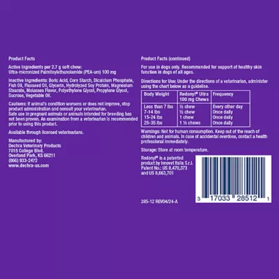 Dechra, Redonyl Ultra Soft Chews for Dogs, 120 Count - Image 2