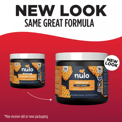 Product Nulo Functional Immune Dog Supplement and Multi#Vitamin, with Turmeric, Prebiotic and Probiotics