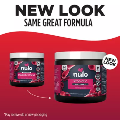 Product Nulo Functional Probiotics Dog Supplement, Made with Prebiotic and Probiotics, 90 Count