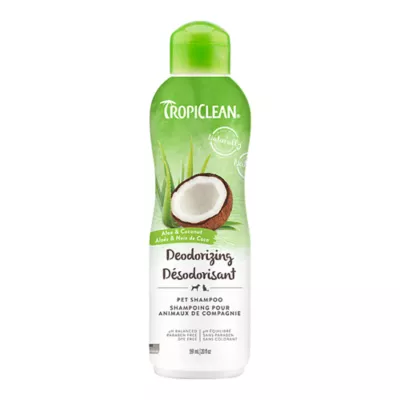 TropiClean Aloe and Coconut Deodorizing Shampoo for Pets, 591ml - Image 1