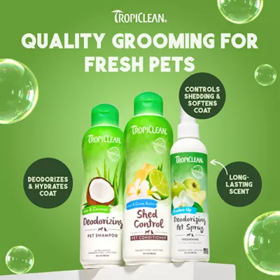 TropiClean Aloe and Coconut Deodorizing Shampoo for Pets, 591ml - Image 8