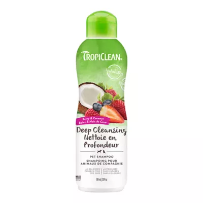 TropiClean Berry and Coconut Deep Cleansing Shampoo for Pets, 591ml - Image 1
