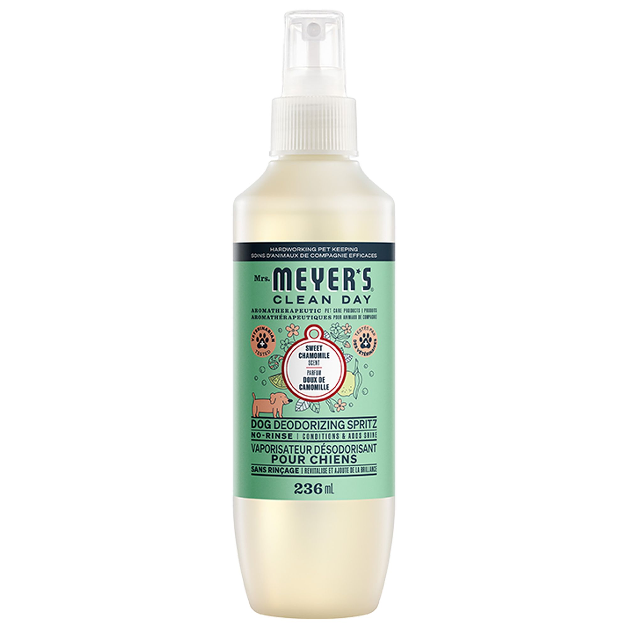 みゃあ メロジョイ スフレ シーソルト Mrs. Meyer's Clean Day Dog Deodorizing Spray - Sweet Chamomile