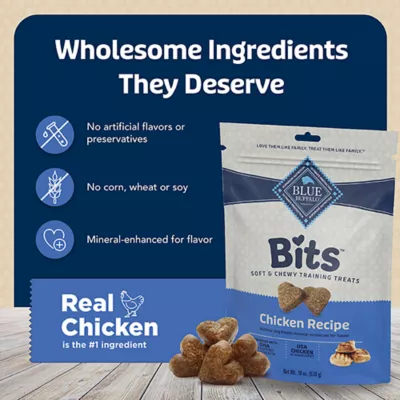 Blue Buffalo® Bits Soft & Chewy All Life Stages Dog Training Treats 19 oz - Image 7