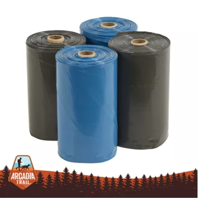 Arcadia Trail® Odor Sealing Dog Poop Bags - Ultra Thick - Gray & Blue - 60 Count - Image 1