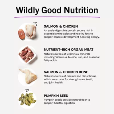 Stella & Chewy's Dinner Morsels Freeze Dried Cat Food - Grain Free, Salmon & Chicken Recipe - Image 4