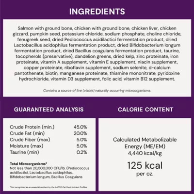 Stella & Chewy's Dinner Morsels Freeze Dried Cat Food - Grain Free, Salmon & Chicken Recipe - Image 7