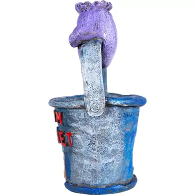 Penn-Plax Spongebob Chum Bucket Aquarium Ornament - Image 2