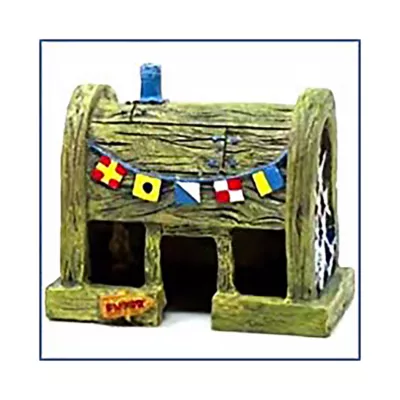 Penn-Plax Spongebob Krusty Crab Aquarium Ornament - Image 1