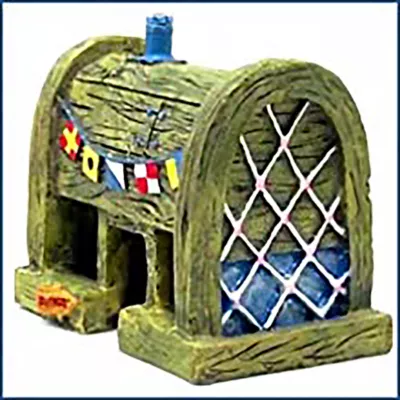 Penn-Plax Spongebob Krusty Crab Aquarium Ornament - Image 2