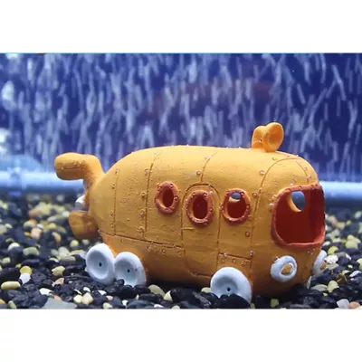 Penn-Plax Spongebob Biki Botton Bus Aquarium Ornament - Image 5