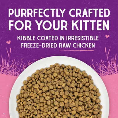 Stella & Chewy's Raw Coated Kibble Kitten Dry Food - Grain Free, Chicken Recipe - Image 2