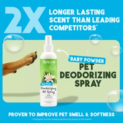 TropiClean Baby Powder Deodorizing Spray, 236ml - Image 2