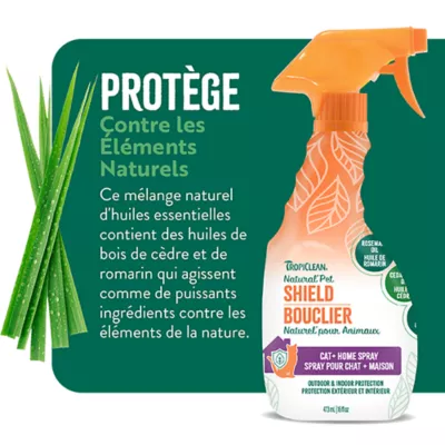 TropiClean Pet Shield Cat Flea & Tick Spray, 473ml - Image 2