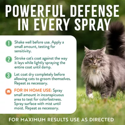 TropiClean Pet Shield Cat Flea & Tick Spray, 473ml - Image 5