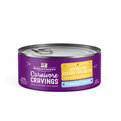 Stella & Chewy's Carnivore Cravings Adult Cat Wet Food - Grain Free, Purrfect Pate, 2.8 Oz - Image 1
