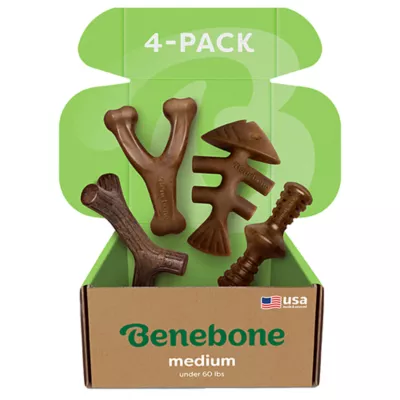 Benebone® 4 Pack Dog Chew Toys - Image 1