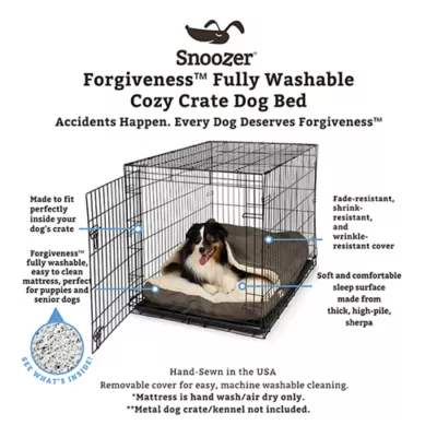 Snoozer® Forgiveness™ Cozy Cave® Fully Washable Dog Crate Bed - Image 3