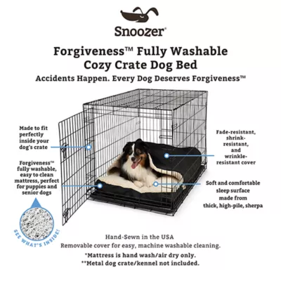 Snoozer® Forgiveness™ Cozy Cave® Fully Washable Dog Crate Bed - Image 3