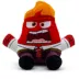 Buckle-Down Inside Out Anger Plush Dog Toy image thumbnail 1
