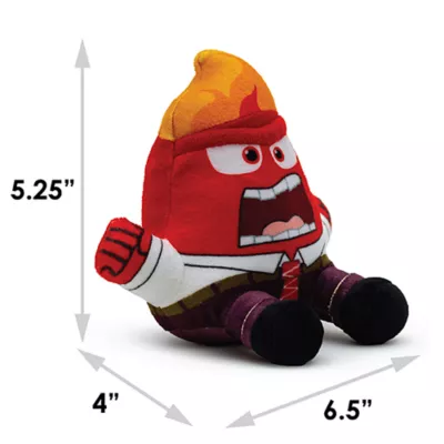 Product Buckle-Down Inside Out Anger Plush Dog Toy