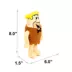 Buckle-Down Flintstones Barney Rubble Plush Dog Toy image thumbnail 5