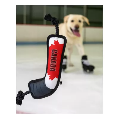 HOTEL DOGGY Ice Hockey Stick Dog Toy with Rope - Image 2