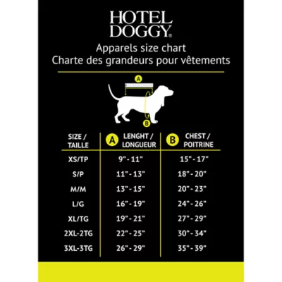 Product HOTEL DOGGY "Play to Win" Reversible Dog Raincoat