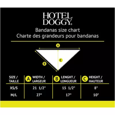 Product HOTEL DOGGY "Smallest Athlete" Jersey Dog Bandana