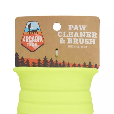 Arcadia Trail® Dog Paw Cleaner & Brush - Includes 1 Paw Cleaner & Brush - Yellow - Image 5