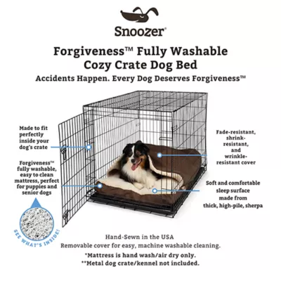 Product Snoozer® Forgiveness™ Cozy Cave® Fully Washable Dog Crate Bed