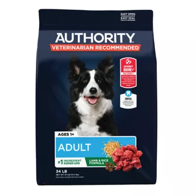 Authority® Everyday Health Adult Dry Dog Food - Lamb & Rice, 34 lb - Image 1