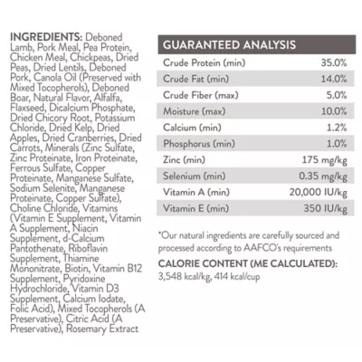 Simply Nourish® Source Adult Dry Dog Food - Lamb, Pork & Boar, Grain Free - Image 6