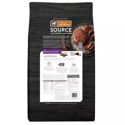 Simply Nourish® Source Adult Dry Dog Food - Lamb, Pork & Boar, Grain Free - Image 7