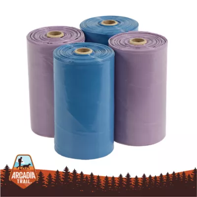 Arcadia Trail® Odor Sealing Dog Poop Bags - Ultra Thick - Teal & Mint - 60 Count - Image 1
