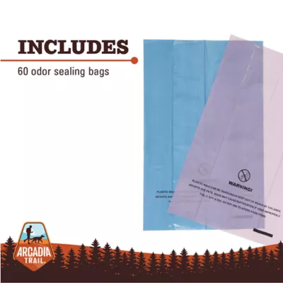 Arcadia Trail® Odor Sealing Dog Poop Bags - Ultra Thick - Teal & Mint - 60 Count - Image 3